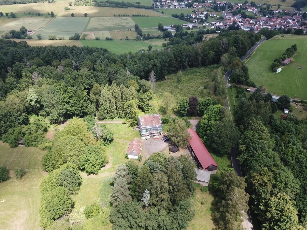 Schellnhof Forsthaus Am Waldrand Apartment Nidda Exterior photo