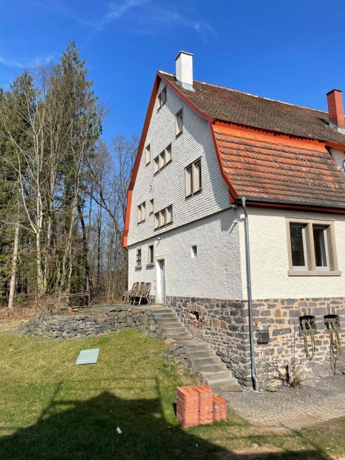 Schellnhof Forsthaus Am Waldrand Apartment Nidda Exterior photo