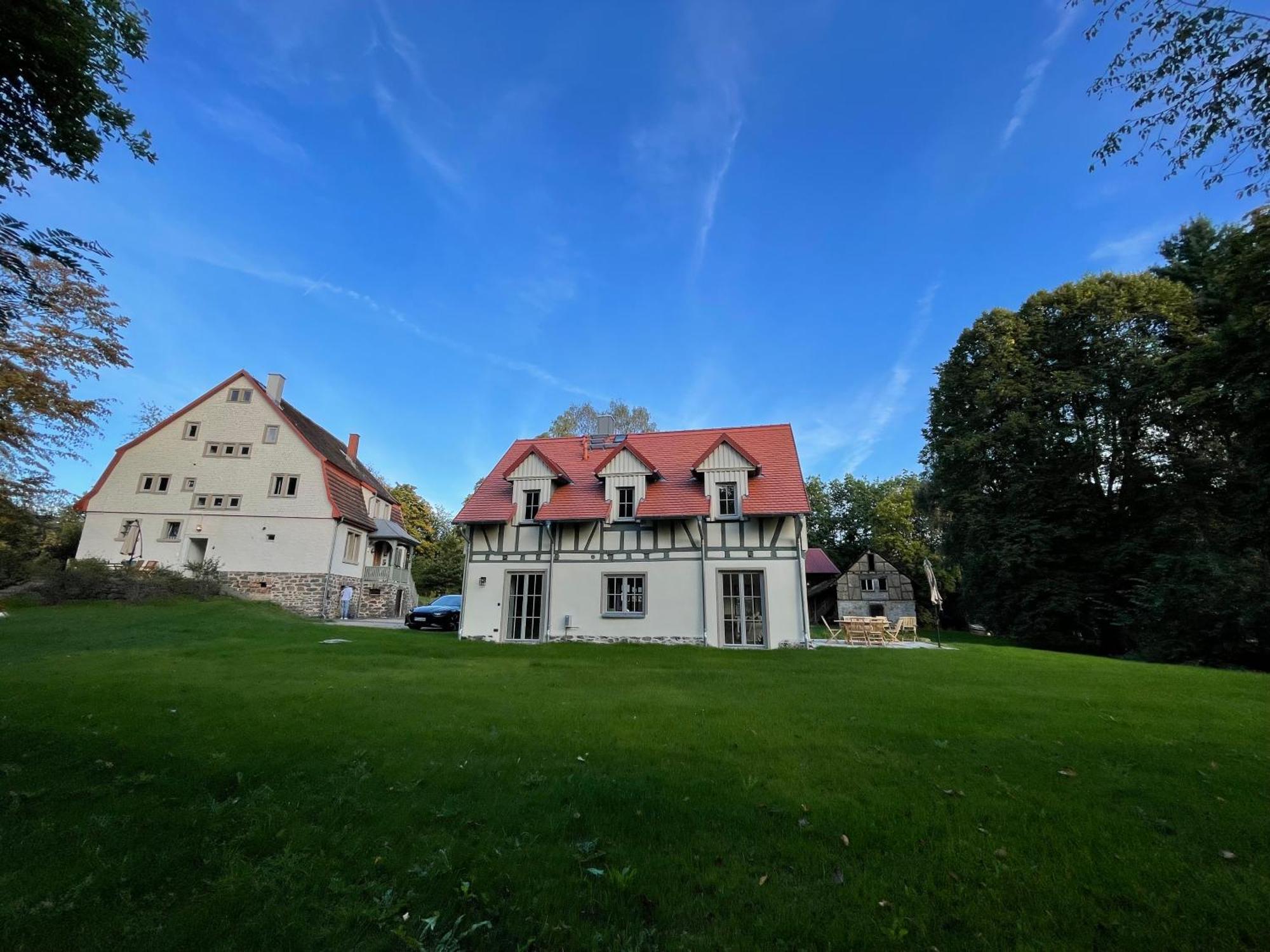 Schellnhof Forsthaus Am Waldrand Apartment Nidda Exterior photo