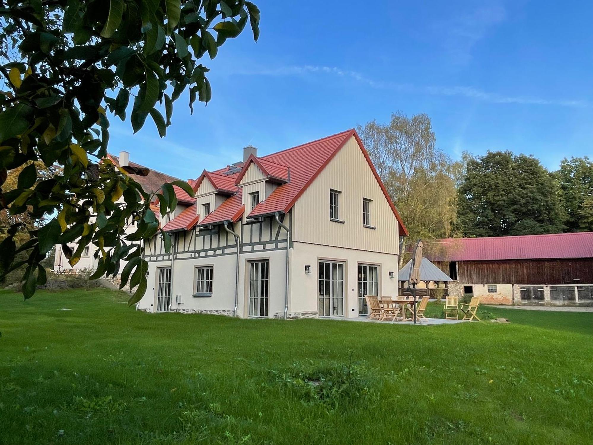Schellnhof Forsthaus Am Waldrand Apartment Nidda Exterior photo